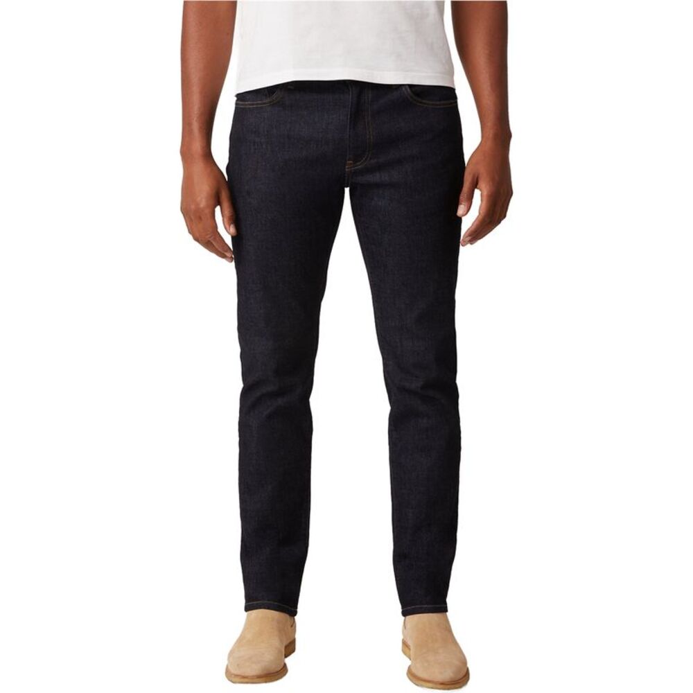 DSTLD Mens Solid Straight Leg Jeans, NWT
